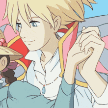 Howl Howls Moving Castle GIF - Howl Howls Moving Castle Sexy Guy Hahahahah GIFs