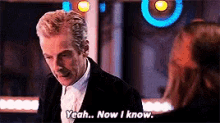 a man in a tuxedo says yeah now i know