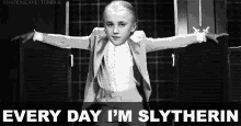 Slytherin Everyday Im Slytherin GIF - Slytherin Everyday Im Slytherin Malfoy GIFs
