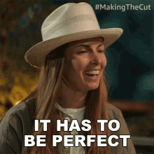 It Has To Be Perfect Ally Ferguson GIF - It Has To Be Perfect Ally Ferguson Making The Cut GIFs