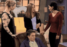 Friends Chandler Bing GIF - Friends Chandler Bing Stand Up GIFs