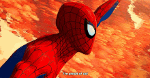 Spider Man Im Proud Of Us GIF