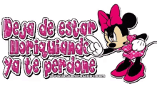 Me Perdonas Minnie Mouse GIF - Me Perdonas Minnie Mouse GIFs