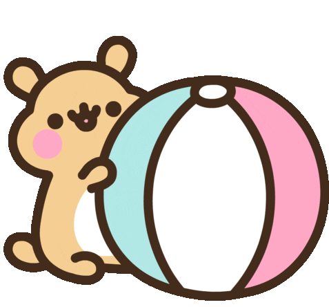 Cheeks Pusheen Sticker - Cheeks Pusheen Hamster Stickers