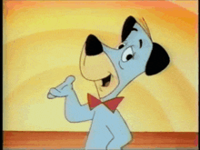 Hanna Barbera Huckleberry Hound GIF - Hanna Barbera Huckleberry Hound Wink GIFs