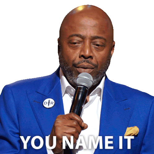 You Name It Donnell Rawlings Sticker - You Name It Donnell Rawlings A New Day Stickers