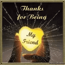 thank you thanks for being my friend beau opely jay