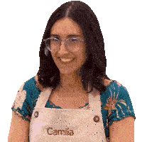 Excited Camila Sticker - Excited Camila The Great Canadian Baking Show Stickers