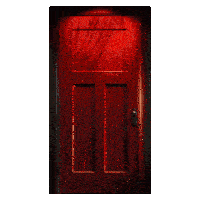 The Red Door Sticker