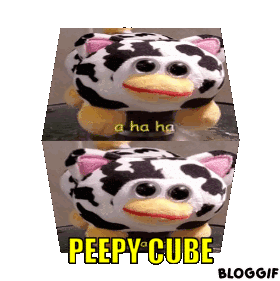 Peepy Cube Peepy Sticker - Peepy Cube Peepy Item Label Stickers