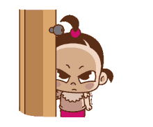 animated door