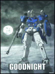 Tallgeese Ii Gundam GIF - Tallgeese Ii Gundam Goodnight GIFs