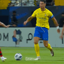Ronaldo Nutmeg GIF - Ronaldo Nutmeg Alnassr GIFs