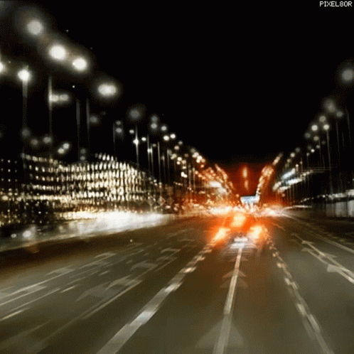 Cruising Night Life GIF - Cruising Night Life Highway Road - Discover ...