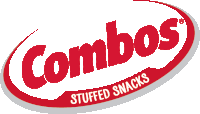 a logo for combos stuffed snacks is shown on a white background