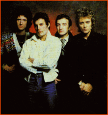 Band-queen 1980s GIF - Band-queen 1980s Singer-freddie-mercury GIFs