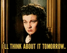 Gone With The Wind Ill Think About It GIF - Gone With The Wind Ill Think About It Hesitate GIFs