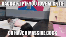 Misfits Backflip GIF - Misfits Backflip Cock GIFs