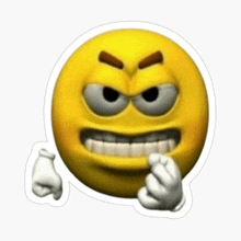 Angry Cursed Emoji