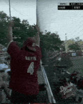 a man wearing a jersey that says davis 4