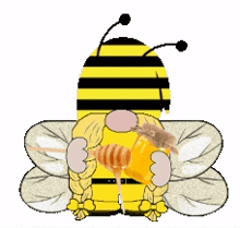 animated gnome bumble bee