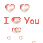 Love I Love You Sticker - Love I Love You Hearts Stickers