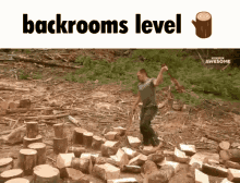 Wood Backrooms GIF