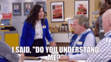 Superstore Amy Sosa GIF - Superstore Amy Sosa I Said Do You Understand Me GIFs