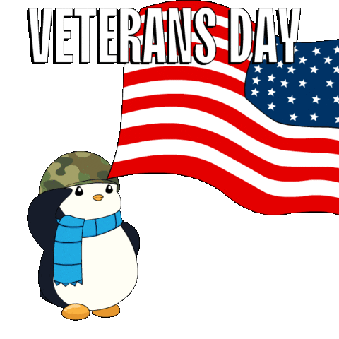 Salute Veterans Day Sticker - Salute Veterans Day Saluting Stickers