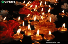Candles Gifkaro GIF - Candles Gifkaro Light GIFs