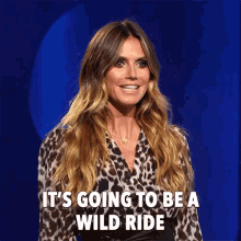 When You Leave Your House GIF - Heidi Klum Its Going To Be A Wild Ride Project Runway GIFs