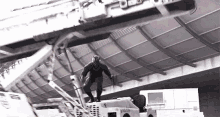Black Panther Jump GIF - Black Panther Jump Avengers GIFs
