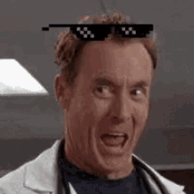Deal With It Scrubs GIF