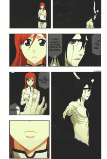 a page from a comic book that says i think i actually have no interest in you people in the end