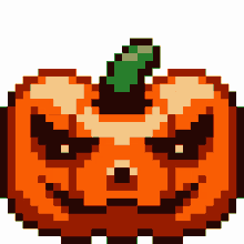 jack jack o lantern spooky halloween pixelnacho