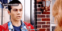 You Have Beautiful Eyes..Gif GIF - You Have Beautiful Eyes. Dylan O'Brien Face GIFs