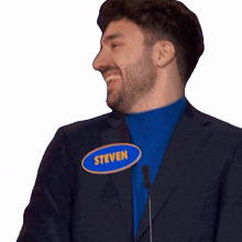 laughing steven family feud canada smiling thats so funny