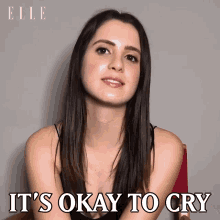 Its Okay To Cry Laura Marano GIF - Its Okay To Cry Laura Marano Elle GIFs