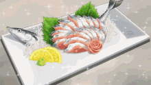 Fish Dinner GIF - Fish Dinner Anime GIFs