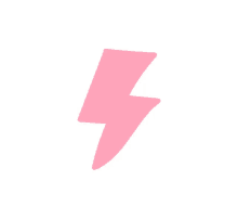 pink lightening roar thunder pink thunder clip art