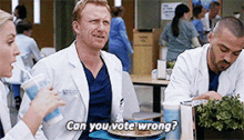 Greys Anatomy Owen Hunt GIF - Greys Anatomy Owen Hunt Can You Vote Wrong GIFs