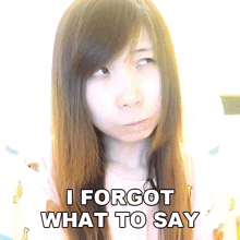 I Forgot What To Say Xiao Hoang GIF
