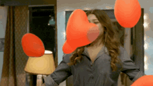Valentines Balloons GIF