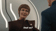 Shall We T'Rina GIF - Shall We T'Rina Star Trek Discovery GIFs