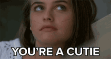 You'Re A Cutie - The Crush GIF - Alicia Silverstone Cutie Youre A Cutie GIFs