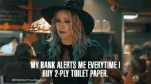 Toilet Paper Bank Alert GIF - Toilet Paper Bank Alert Bought GIFs