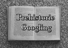 Prehistoric Googling GIF