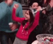 Pumped Up Birthday Girl GIF - Pumped Up Birthday Girl Excited GIFs