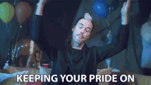 Keeping Your Pride On Self Respect GIF - Keeping Your Pride On Self Respect Self Love GIFs