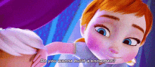 Do You Want To Build A Snowman? GIF